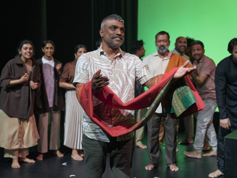 The Clay Cart production photo