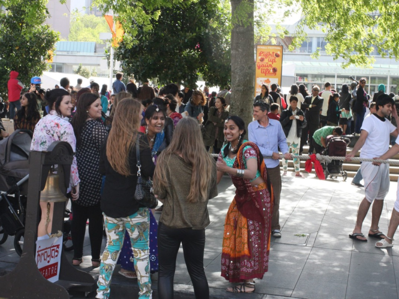 Scene from Dacoits At Diwali I October 2012 — Prayas Theatre