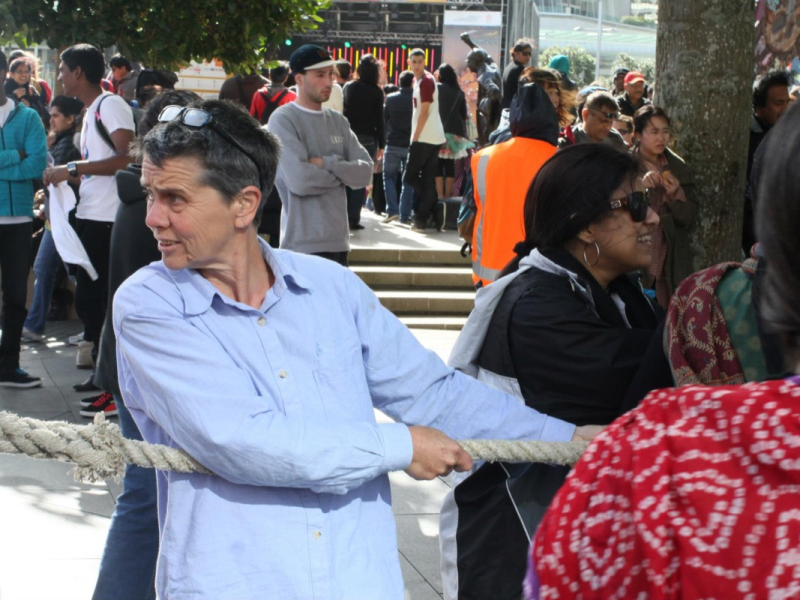 Scene from Dacoits At Diwali I October 2012 — Prayas Theatre