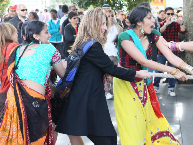 Scene from Dacoits At Diwali I October 2012 — Prayas Theatre