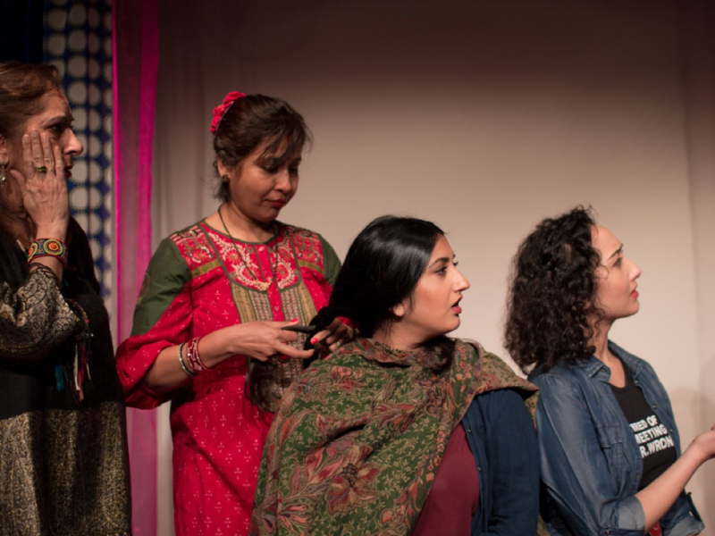 Scene from First World Problems — Prayas Theatre