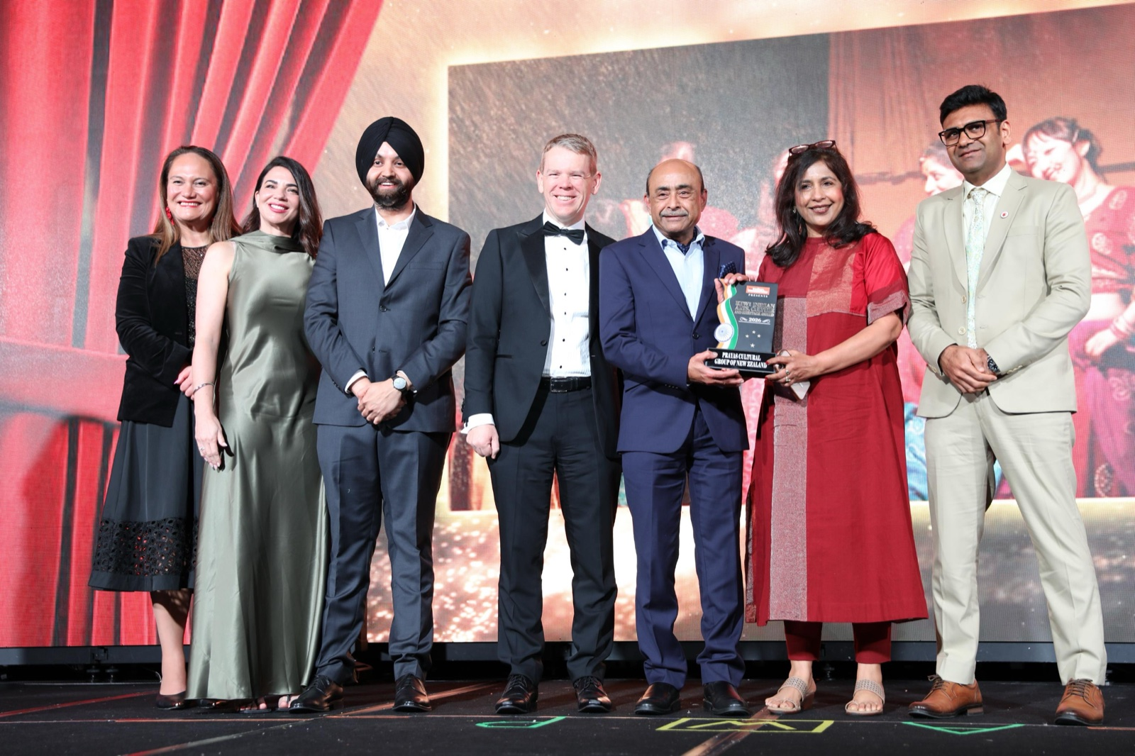 Prayas Honoured with the Kiwi Indian Arts, Culture & Heritage Award